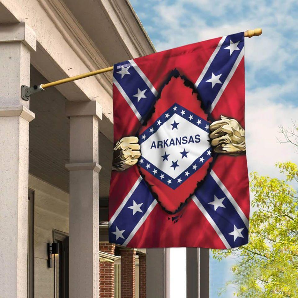 Arkansas Flag | Garden Flag | Double Sided House Flag | Indoor Outdoor Decor