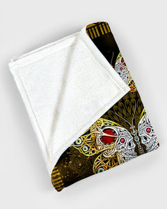 Fleece Blanket Beautiful Butterflies Fleece Blanket Print 3D, Unisex, Kid, Adult - Love Mine Gifts