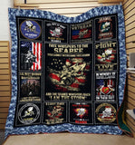 Fleece Blanket Seabee Veteran Fleece Blanket Print 3D, Unisex, Kid, Adult - Love Mine Gifts