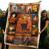 Halloween Time Gift Fleece Blanket