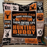 Fleece Blanket Hunters Have To Wait Entire Life To Meet Hunting Buddy Fleece Blanket Print 3D, Unisex, Kid, Adult - Love Mine Gifts