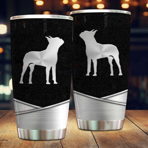 Tumbler Personalized Boston Terrier Stainless Steel Tumbler Travel Customize Name, Text, Number, Image - Love Mine Gifts