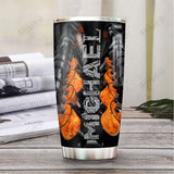 Tumbler Personalized Metal Skull Machine Hlb2412008 Stainless Steel Tumbler Travel Customize Name, Text, Number, Image - Love Mine Gifts