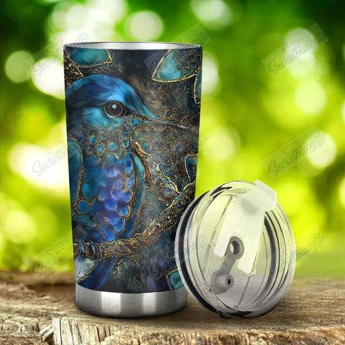 Tumbler Personalized Bird Abstract Yw0501003Cl Stainless Steel Tumbler Customize Name, Text, Number - Love Mine Gifts