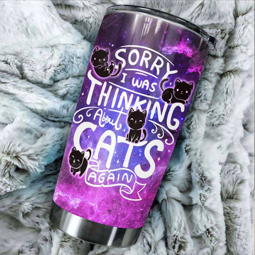 Tumbler Personalized Crazy Cat Lady Ni1301005Xj Stainless Steel Tumbler Travel Customize Name, Text, Number, Image - Love Mine Gifts