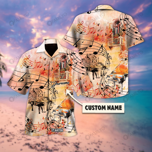 Hawaiian Shirt Piano Shirt - Piano The Sound Of Life Custom Hawaiian Shirt - RE Summer Hawaiian for Men, Women, Couple - Love Mine Gifts