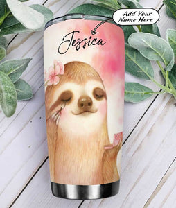 Personalized Makeup Sloth Stainless