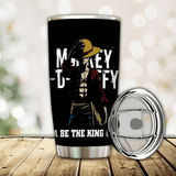 Tumbler Personalized Straw Hat Luffy Tumbler Personalized Name, Text, Number, Image Travel Coffee Mug - Love Mine Gifts