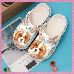 Cavalier King Spaniel Baby Rubber , Comfy Footwear Personalized Clogs