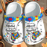 Elephant Autism Mom Hug Elephant Baby Shoes - Autism Awareness Shoes Puzzel Style Croc Gifts For Women Daughter - Cr-Ne0026 Personalized Clogs