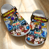 Color Bowling Ty861154 Personalized Clogs