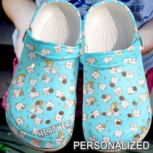 Dentist Tooth Fairy Evg5222 Personalized Clogs
