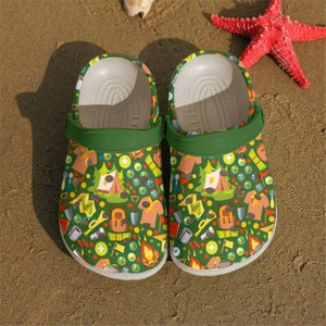 Scouting Pattern Sku 2086 Sneakers Name  Personalized Clogs