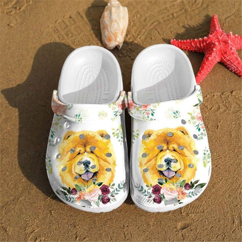 Chow Chow Classic  Personalized Clogs
