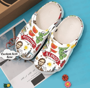 Illinois State Proud Classic Shoes Personalized Clogs