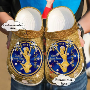 Cheerleader From Bow To Toe Sku 579 Shoes Personalized Clogs