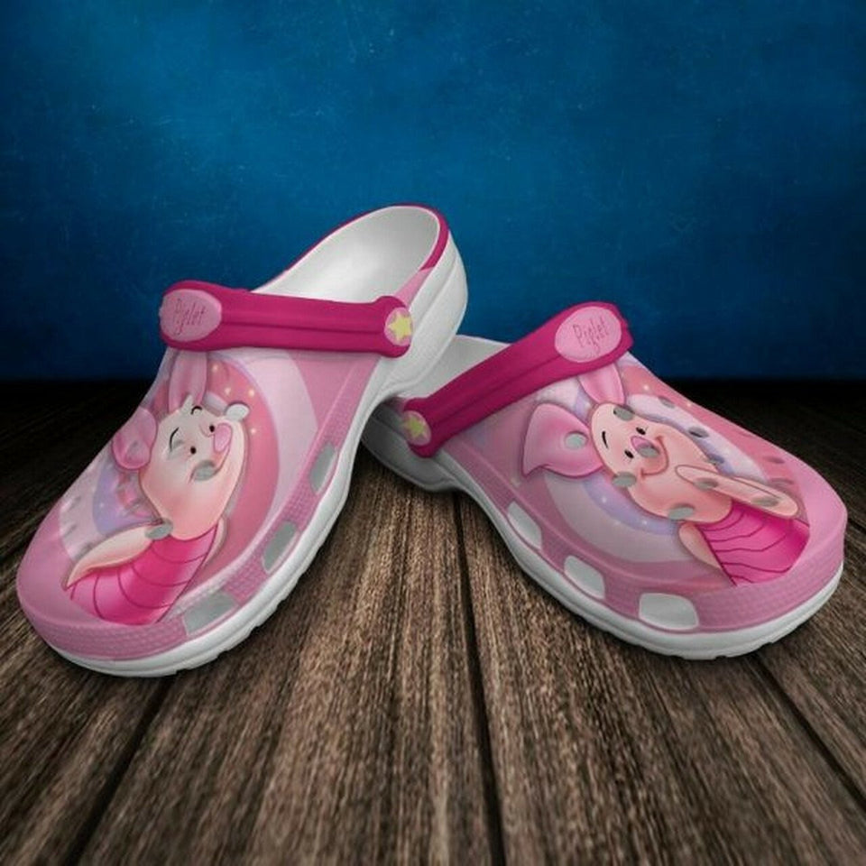 Clog Piglet Water Shoes In Pink For Girls Personalized Clogs - Love Mine Gifts
