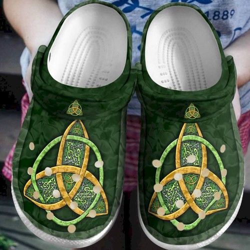 St Patricks Day Irish Shamrock Celtics Shoes Personalized Clogs