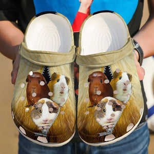 Guinea Pig Zipper Shoes Personalized Clogs
