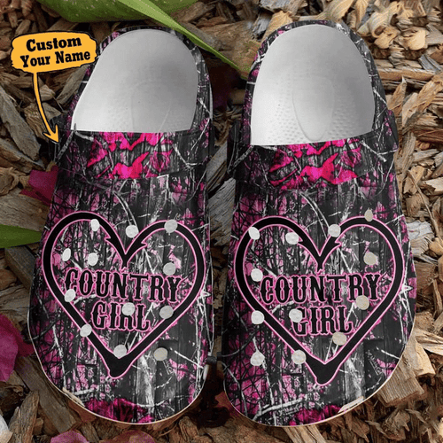 Hunting - Hunting Country Girl Shoes Personalized Clogs