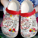 Knitting Jokes Rubber Comfy Footwear Personalized Clogs