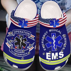 Ems Operation Enduring Clusterfuck Adults Shoes For Men Women Ht Personalized Clogs