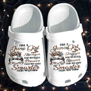 Queen October Stronger Than You Believe Shoes Gift For Birthday Christmas - Cr-Qgirl Personalized Clogs