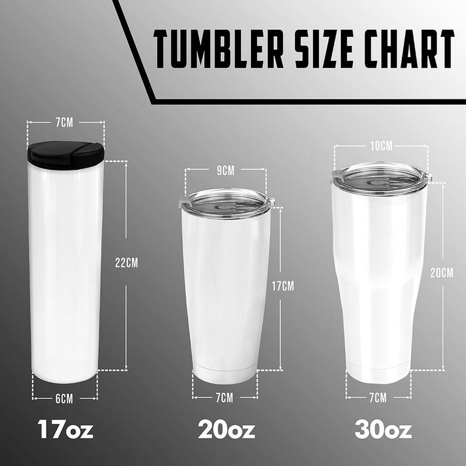 Tumbler German Shepherd Dog Steel Personalized Stainless Steel Tumbler Customize Name, Text, Number Jr2105 87O60 - Love Mine Gifts