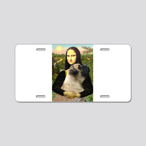 License Plate Mona /Bullmastiff Aluminum License Plate Car Tag Novelty Vanity Metal License Plate 6x12 inch Car Accessories - Love Mine Gifts