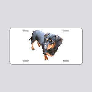 License Plate 'Lily Dachshund Dog' Aluminum License Plate Car Tag Novelty Vanity Metal License Plate 6x12 inch Car Accessories - Love Mine Gifts