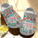  Baking, Fashion Style Print 3D Bake The World A Better Plave For Women, Men, Kid Personalized Clogs