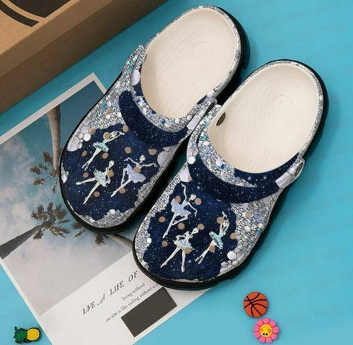 Ballet Dark Night Gift For Lover Rubber , Comfy Footwear Personalized Clogs
