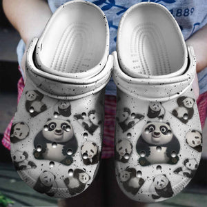 Clog Panda Best Gifts For Panda Lovers Personalized Clogs - Love Mine Gifts