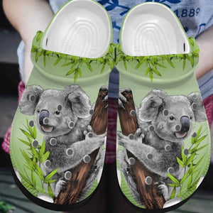  Koala, Fashion Style Print 3D Koala For Women, Men, Kid Personalized Clogs