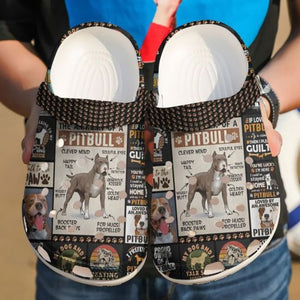 Pitbull Anatomy Sku 1858 Custom Sneakers Name Shoes Personalized Clogs