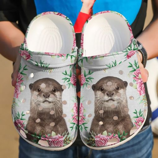 Otter Baby Sku 1726 Custom Sneakers Name Shoes Personalized Clogs