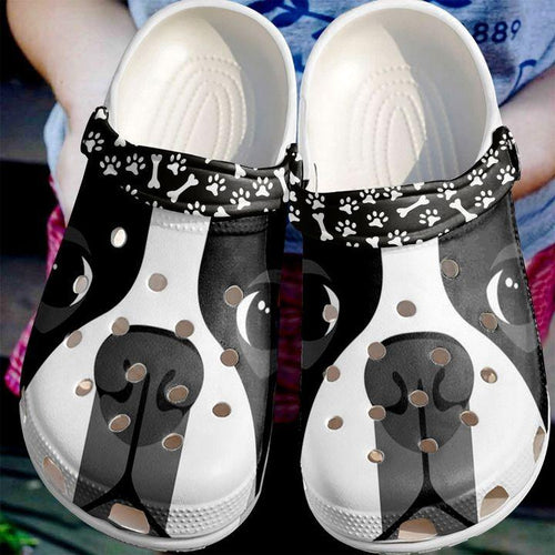 Boston Terrier Personalized Clogs