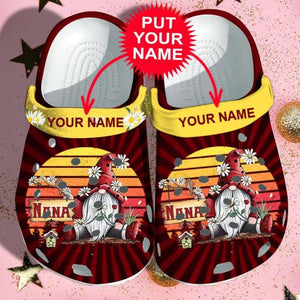 Nana Personalisation Name Shoes Personalized Clogs