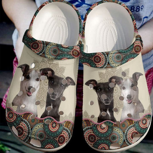 Greyhound Boho Shoes Personalized Clogs
