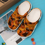 Pumpkin Cat Halloween 10 Gift For Lover Rubber Comfy Footwear Personalized Clogs