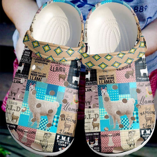 Llama Lover Classic Shoes Personalized Clogs