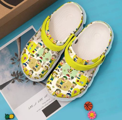 Scouting Squad Sku 2087 Name Shoes Personalized Clogs