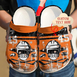 Hockey Custom Number Shoes Personalized Clogs
