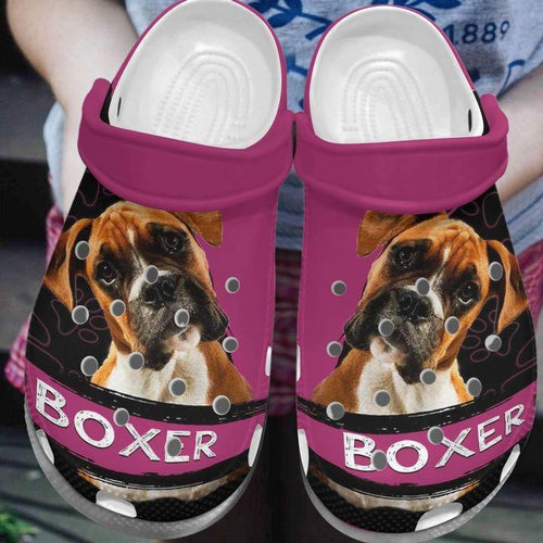 Boxer Personalized Clogs