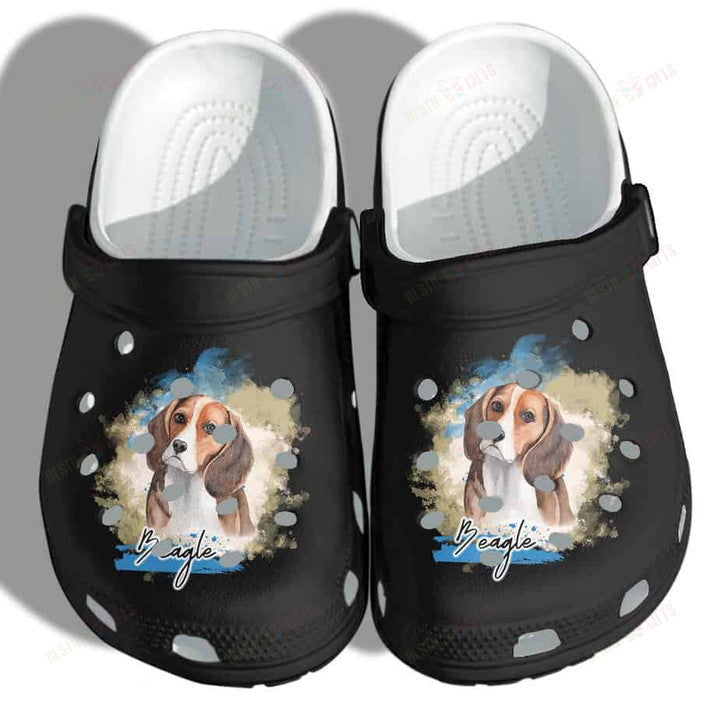 Clog Beagle Dog Cute Classic Personalized Clogs - Love Mine Gifts