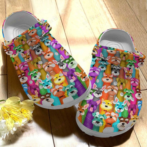 Clog Love Schnauzer Classic Personalized Clogs - Love Mine Gifts