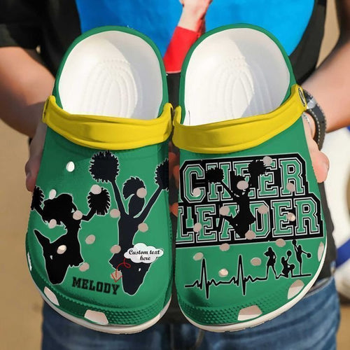 Cheerleader Girl Classic Shoes Personalized Clogs
