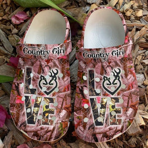 Country Girl Love Classic Shoes Personalized Clogs