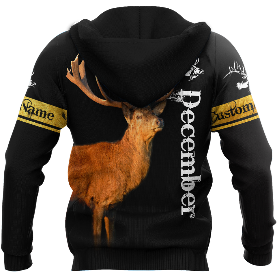  Premium December Deer Customize Name Shirts