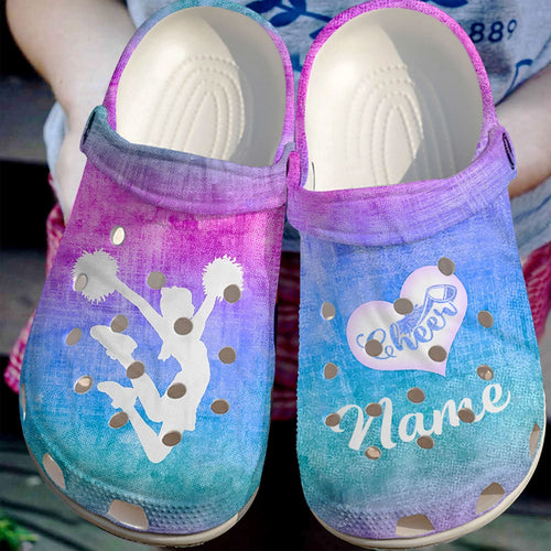 Cheerleader Cheer With Style  Personalized Clogs